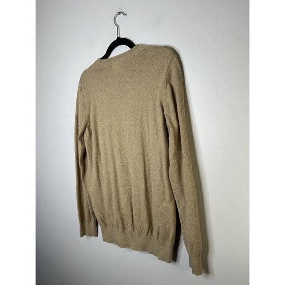 L.L. Bean Sweater Mens Pullover Cotton Cashmere Blend Sweater Size Mediu… - Picture 9 of 9